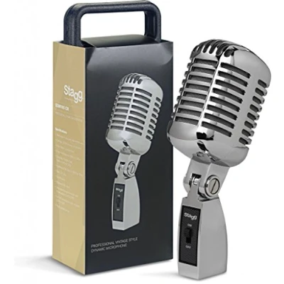 Image of Stagg SDM100 CR Dynamic Microphone