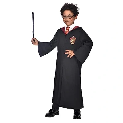 Image of Amscan 9911797 Kids Officially Licensed Harry Potter Wizard Kit World Book Day Fancy Dress Costume Age: 10 12 Yrs