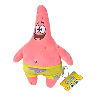 Image of Simba 109491001 Sponge Bob Plush Patrick, 35 cm Figure, Suitable from the First Months of Life