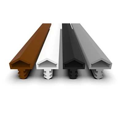Image of Door Seal Against Draft, Noise &amp; dust, Saves Heating Costs, Seal, Sealing Tape, 4mm Groove Width 7mm Depth 12mm Rebate, Steel Frame Rubber