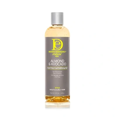 Image of Design Essentials Natural Hair Almond &amp; Avocado Anti Frizz Curl Defining Gel 345g