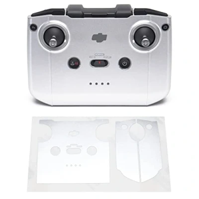 Image of WRAPGRADE Skin Stickers for DJI RC N1 (Airforce Silver)