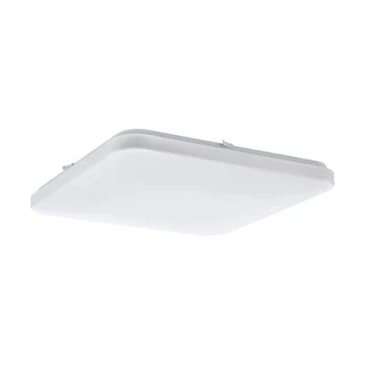 Image of EGLO Frania LED Ceiling Light 1 Bulb Material: Steel/Plastic/Colour: White Length 43 cm