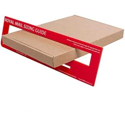 Image of C5 / A5 (218x159x20mm) Royal Mail Brown Large Letter Cardboard Postal Mailing PiP Boxes (500)