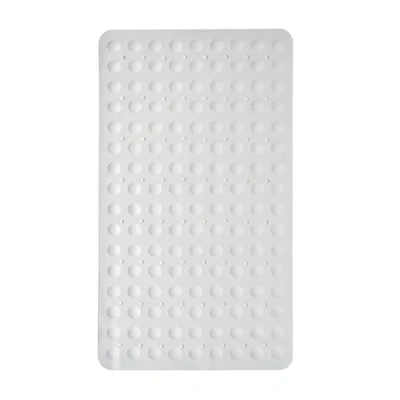 Image of Showerdrape Orbit White Anti Slip 70 x 40cm Bath Mat