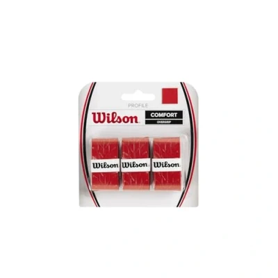 Image of Wilson Unisex Profile Overgrip, RED, NS UK