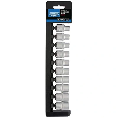 Image of Draper Metric Socket Set, 1/2&quot; Sq. Dr. (10 Piece)