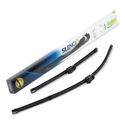 Image of 8521205100, 8522205070 Wiper blade VALEO SILENCIO X.TRM 577845 650, 400mm Front Beam with spoiler for left hand drive vehicles Top Lock Large