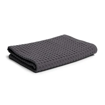 Image of möve Piquée hand towel 50 x 100 cm made of 100% cotton, graphite