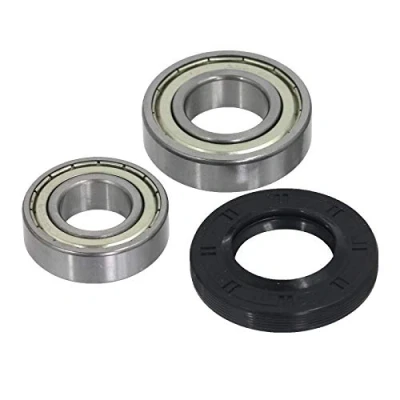 Image of SPARES2GO Drum Bearing &amp; Oil Seal Kit for LG Washing Machines (6205ZZ 6206ZZ)