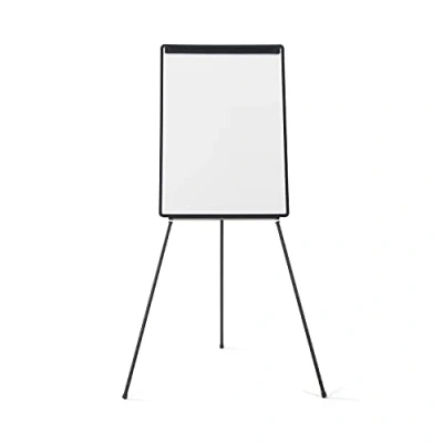 Image of Bi Office Flipchart Tripod Easel Basic, Magnetic, Black, Euro (70 x 100 cm)