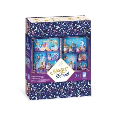 Image of Janod Magic School My Potions Children’s Craft Activity Arts &amp; Crafts Kit Kids’ Make Your Own Potion Universe Set for Ages 3 +, J09142
