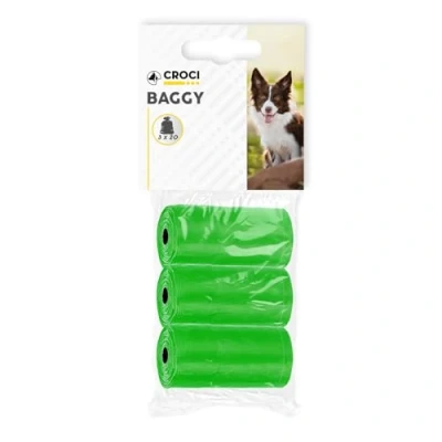 Image of Croci 3 x 20 Green Replacement Bags C9020104