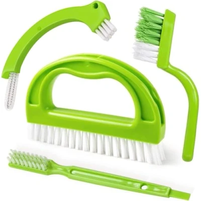 Image of SPICOM 3 in 1 Tile Joint Cleaner Brush Scrubber for Deep Cleaning Grout Brushes Ideal Bathroom &amp; Kitchen