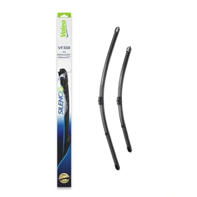 Image of 51708222, 51708223, 51747584, 51747585, 71805140 Wiper BLADE VALEO SILENCIO X.TRM, FLAT SET 574372