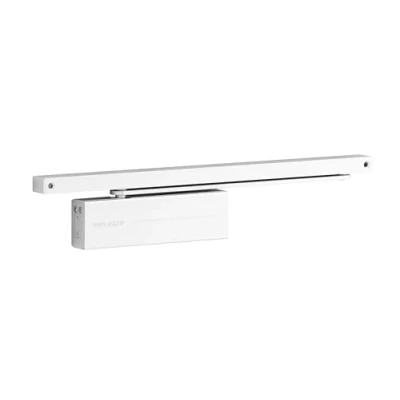 Image of Tesa Assa Abloy DC175 9016 Door Closer with Sliding Guide, White,