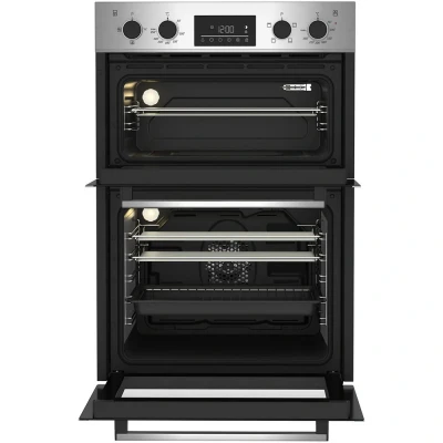 Image of Beko CDFY22309X 60cm Built In High Specification RecycledNetÃ‚® Double Oven Stainless Steel (Pack Of 1)