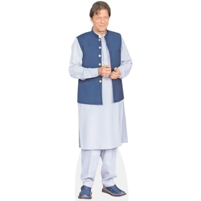 Image of Imran Khan (Blue) Mini Size Cutout