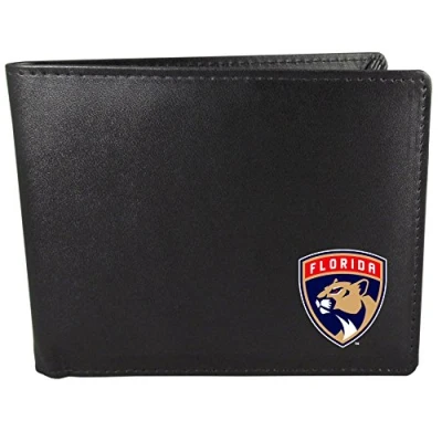 Image of Siskiyou Sports NHL Mens Florida Panthers Bi fold Wallet One Size Black