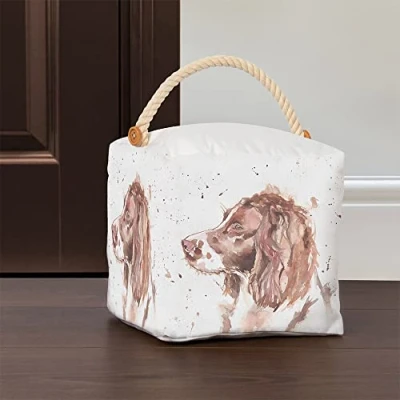 Image of lesser and pavey LP48761 Springer Spaniel Design Doorstop Multi color Accessory