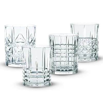 Image of Nachtmann Whisky Glasses, Set of 4, Crystal, 345 ml, Highland, 95906