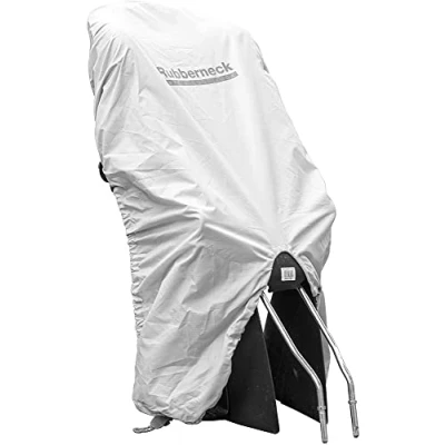 Image of Rubberneck Rain Cover for Child Bike Seats Tear resistant Reflective stripes Grey