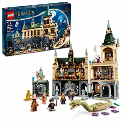 Image of LEGO Harry Potter Hogwarts Chamber of Secrets 76389 Building Kit with The and Great Hall; New 2021 (1,176 Pieces)
