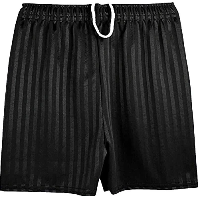 Image of ND Sports School Shadow Stripe PE Shorts for 13 14 Years, Black