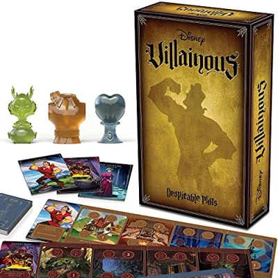 Image of Ravensburger Disney Villainous Despicable Plots Family Board Game for Adults and Kids Age 10 Up Play as Stand Alone or Expansion to the Strategy Games