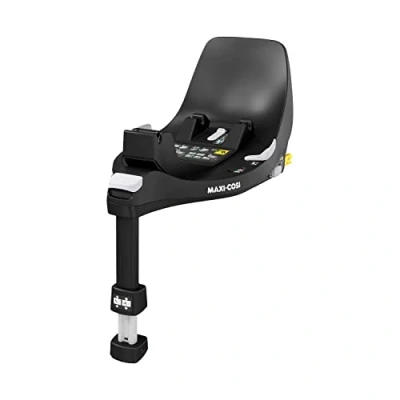 Image of Maxi Cosi FamilyFix 360 i Size Base, Rotating Car Seat System, Swivel ISOFIX 0 4 Years (40 105 cm), One Hand FlexiSpin Rotation, TravelSafe Rotation Control, Click &amp; Go, Black
