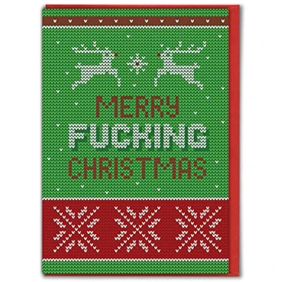 Image of Brainbox Candy Funny Rude Christmas Cards Xmas Brother Card Perfect for Best Friends Mates Him Her Boyfriend Girlfriend Partner