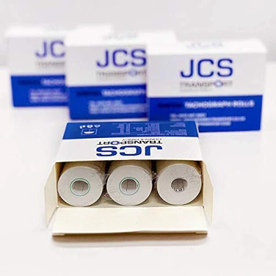 Image of Tachograph Rolls for HGV Digital Tachographs by JCS Transport 10 Boxes x 3 Tacho (30 Rolls), EU Approved,