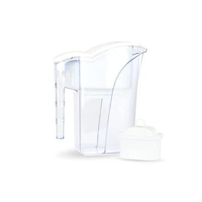 Image of Calmag Water Filter Jug Purifier Dispenser 2 Litre Capacity Ideal for Fridge Charcoal and Cartridge Hard Removes Limescale Chlorine (Water Jug)