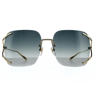 Image of Sunglasses Gucci Gg0646s col. 001 Woman Square Gold