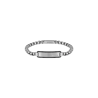 Image of BOSS Jewelry Men&#039;s ID Collection Chain Bracelet 1580049M