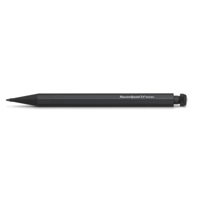 Image of Kaweco Special Mechanical Pencil Black 2.0 mm I Lead Made of Aluminium Push 14 cm Refillable without Eraser