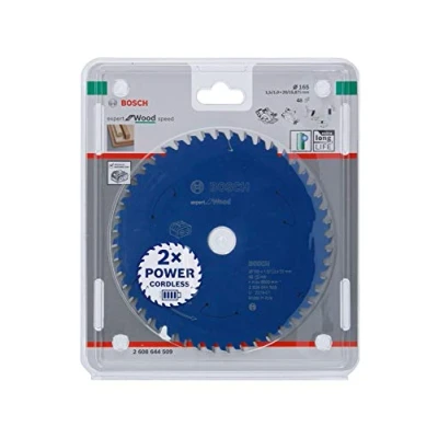 Image of Bosch Professional Circular Saw Blade Expert (for Wood, 165 x 20 1.5 mm, 48 teeth; Accessories: Cordless Saw)