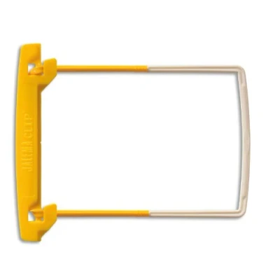 Image of Sterling Jalema Clip Yellow 5710200 Pack of 10