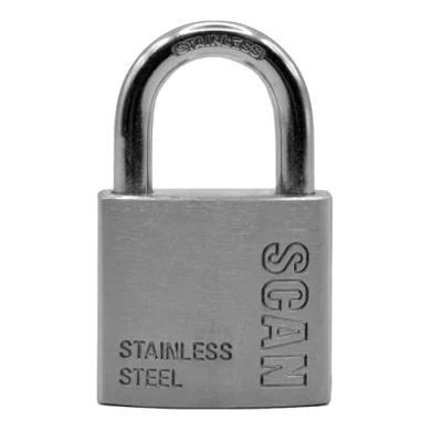 Image of Scan Stainless Steel Padlock 38mm SCAPLSS38