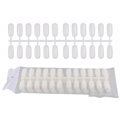 Image of Nail art Practice,120pcs Color Flat Practice False Tips for Professional Gel Polish Board Display Book Chart Salon