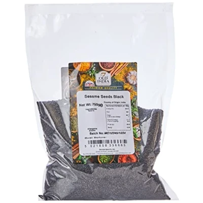 Image of Old India Sesame Seeds Black 750 g