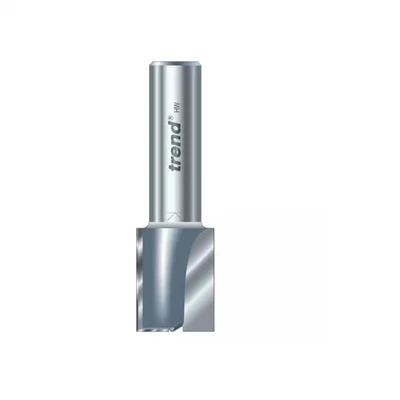 Image of Trend Professional Straight Two Flute Router Cutter, 1/2 Inch Shank, 20mm Cut Diameter &amp; 25mm Length, Tungsten Carbide Tipped, 4/6X1/2TC