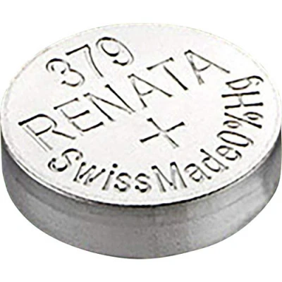 Image of Renata SR63 Button Cell 379 Silver Oxide 16 mAh 1.55 V Pack of 1