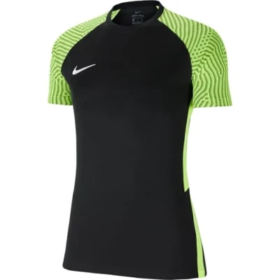 Image of Nike Women&#039;s Dri FIT Strike II Short Sleeve Jersey, Black/Volt/White, S