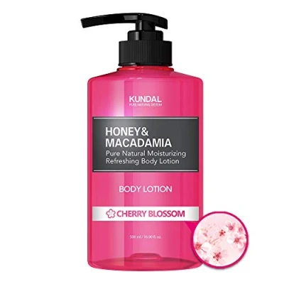 Image of [KUNDAL] Moisture Body Lotion 500ml (Cherry Blossom)