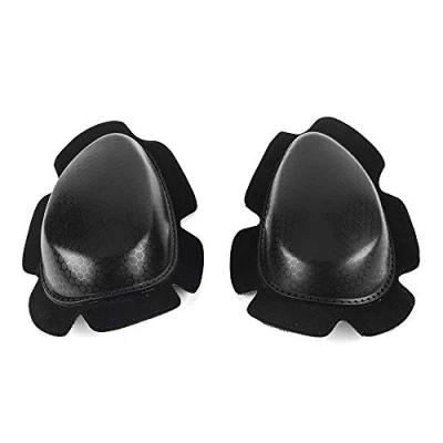 Image of Oldbones Universal Motorcycle Motobikes Cycling Sports Bike New Racing Knee Slider Pads Protective Gears Shin Guards In Fluorescent Black