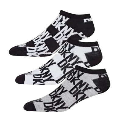 Image of DKNY Womens Grace Socks, Black, 4 7 UK