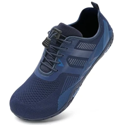 Image of Beach Swim Shoes Water Mens Womens Quick Dry Summer Aqua Unisex Barefoot Swimming Shoes(AA Blue, 9.5UK)