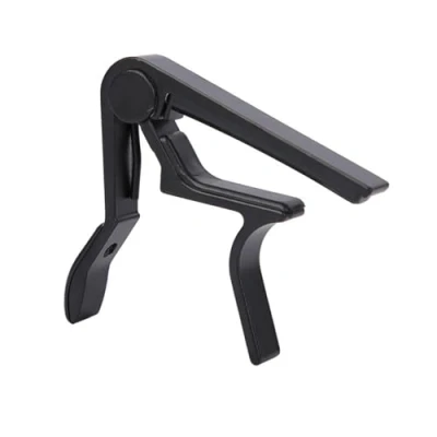 Image of YANGWEN Capo Professional for Guitar Classical Guitar,Electric Guitar,Ukulele,Bass (Black)