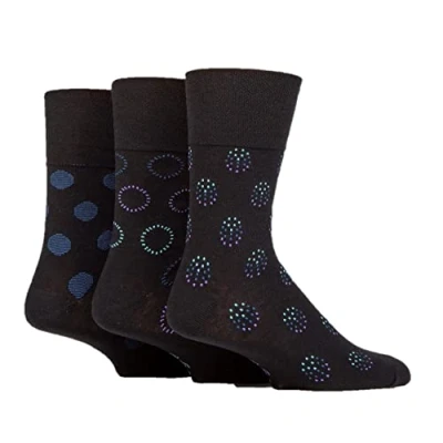 Image of 3 Pairs Gentle Grips socks Size UK 6 11 (3 X RJ622)